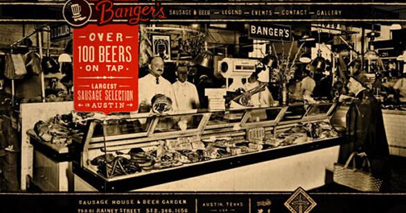 复古网站设计鉴赏